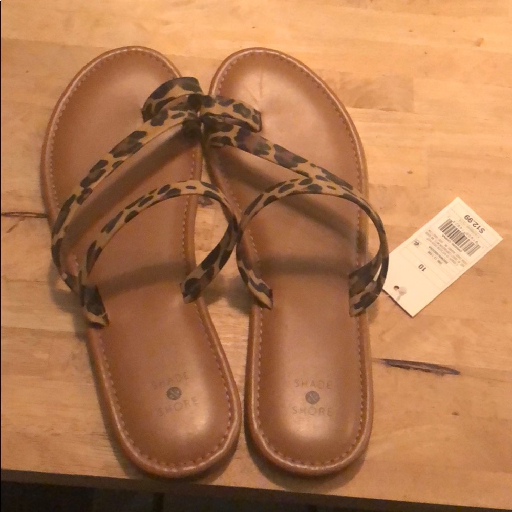 Target leopard print sandals